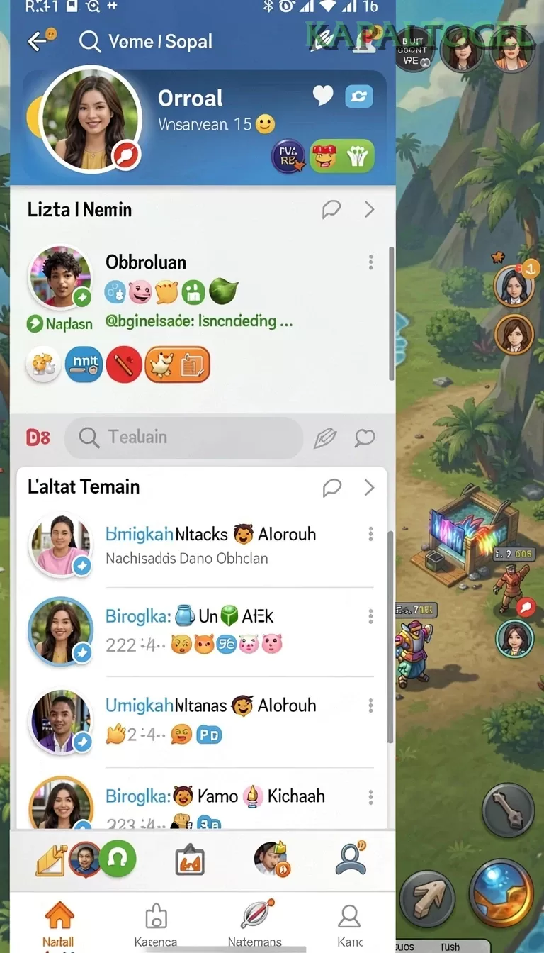 Cuplikan layar V21 — pengaturan akun