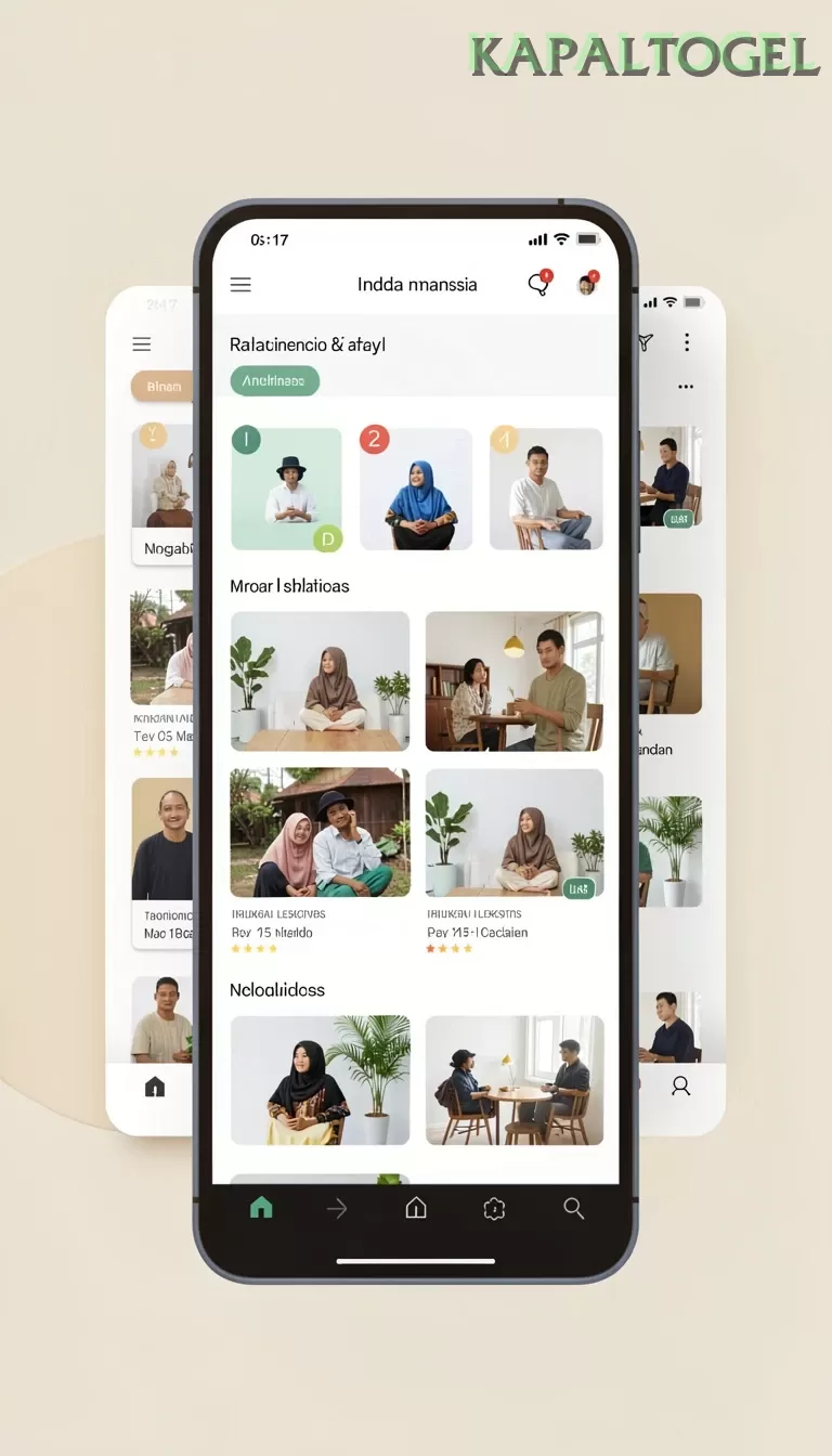 Cuplikan layar SUPERSVIP — menu navigasi