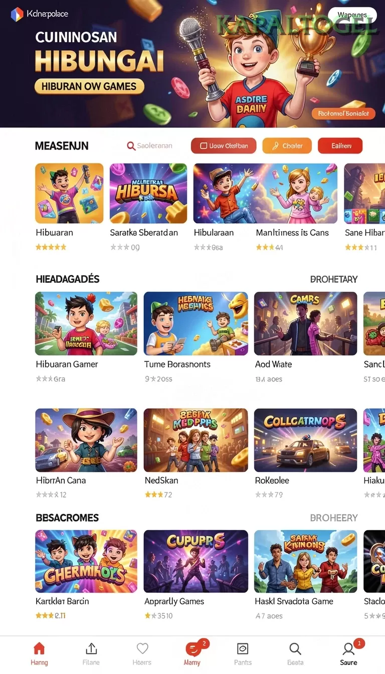 Cuplikan layar V21 — aktivitas