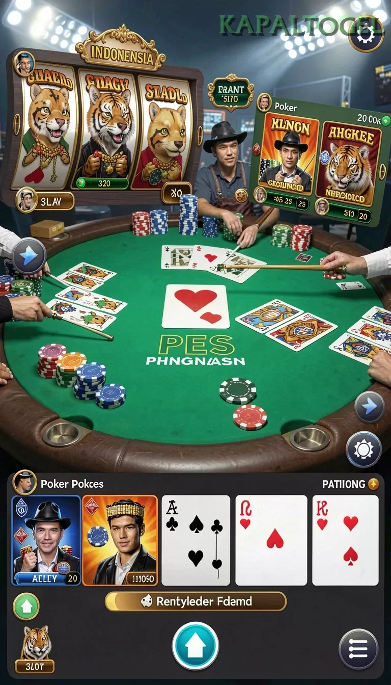 Cuplikan layar TVTOTO — halaman utama