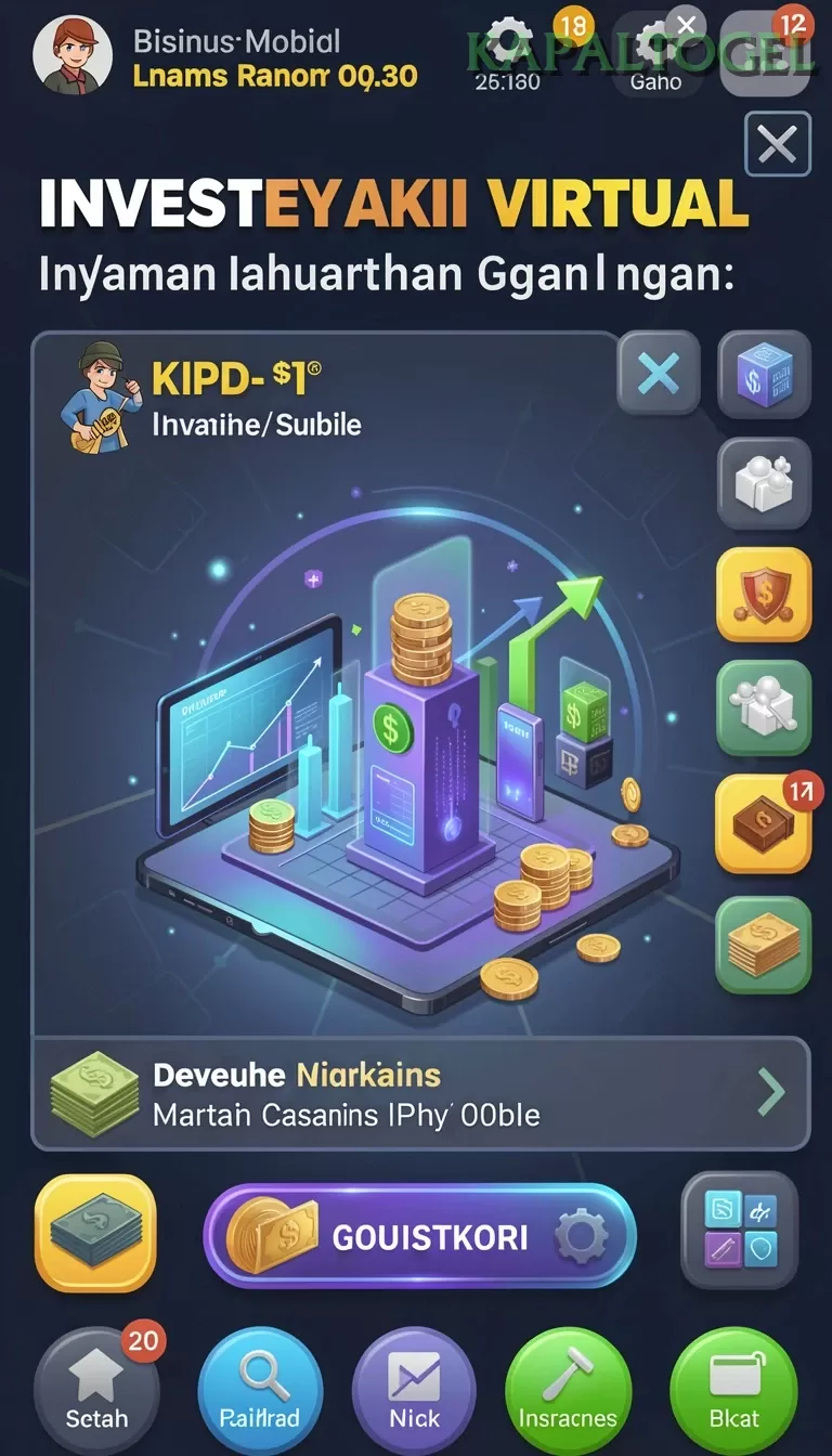 Cuplikan layar VV62 — menu navigasi