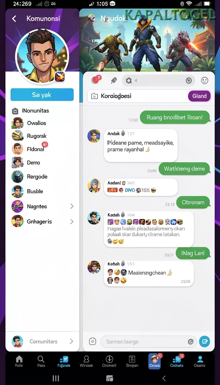 Cuplikan layar D06 — aktivitas